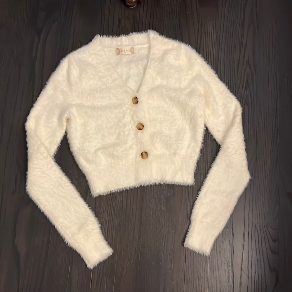 Altard State fuzzy sweater, very soft.